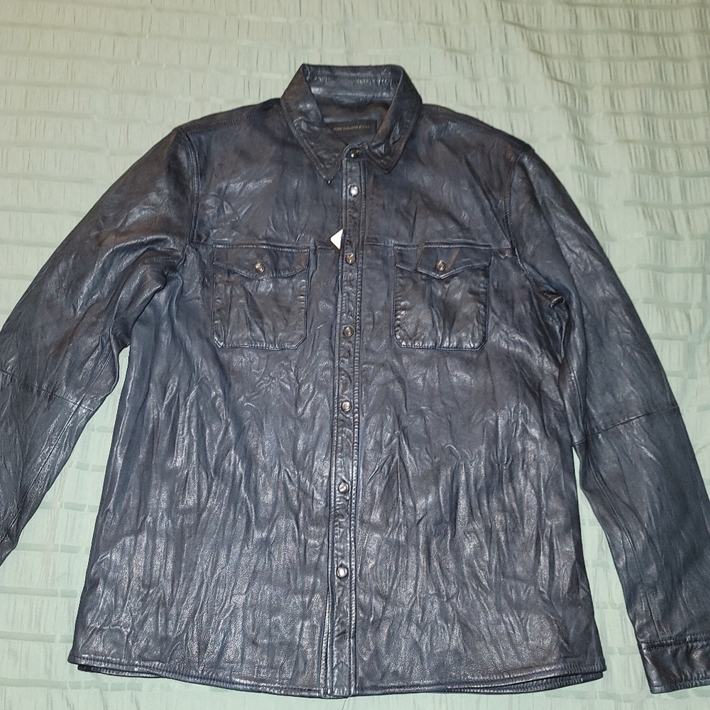 Genuine Leather Shirt